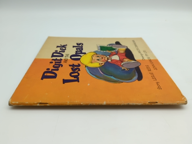Digit Dick And The Lost Opals by Leslie Rees (Hardcover) 1st Ed, Rare Children's by Leslie Rees