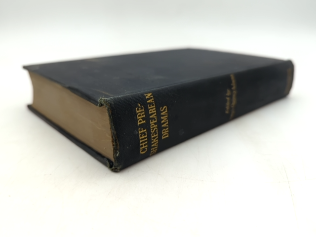 Chief Pre-shakespearean Dramas by Joseph Quincy Adams (Hardcover, 1924) by Joseph Quincy Adams