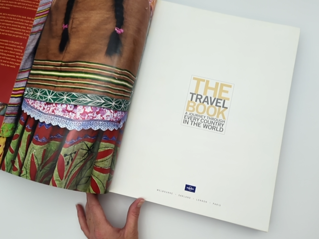 The Travel Book Through Every Country of the World, Lonely Planet, Travel Guide by Lonely Planet Publications Staff