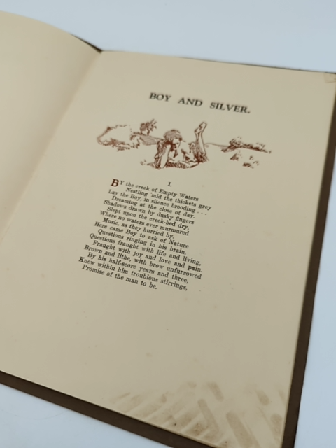 Boy & Silver by John K Ewers (Softcover, 1929) 1st Edition, WA Poetry, Scarce by John K Ewers