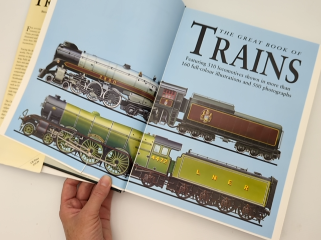 Great Bk Of Trains by Pavilion Books John Brian Hollingsworth, Trains by "Pavilion Books John Brian Hollingsworth"
