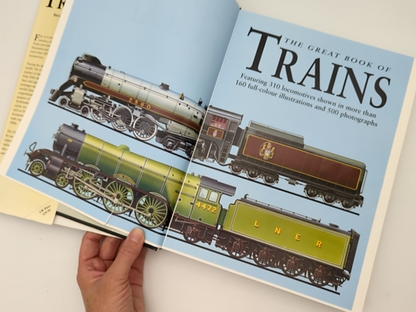 Great Bk Of Trains by Pavilion Books John Brian Hollingsworth, Trains by "Pavilion Books John Brian Hollingsworth"