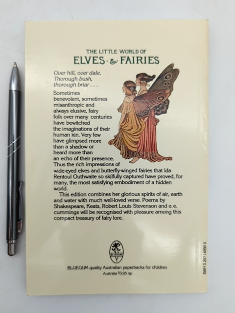 The Little World Of Elves Fairies: An Anthology Of Verse by Various, Anthology