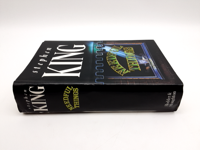 Needful Things by Stephen King (Hardcover, 1991) 1st Edition Supernatural by Stephen King