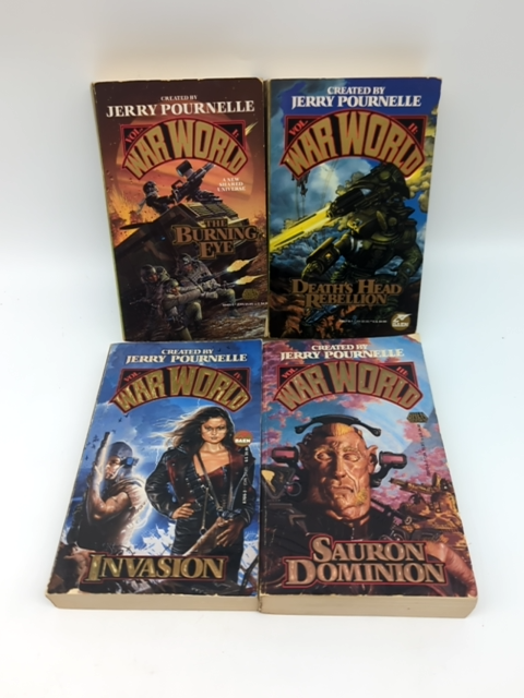 Jerry Pournelle Trade Paperback Bundle War Worlds Series Volumes 1 2 3 4 by Jerry Pournelle