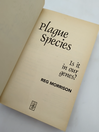 Plague Species by Reg Morrison (Hardcover, 2003)  Environmental Science by Reg Morrison