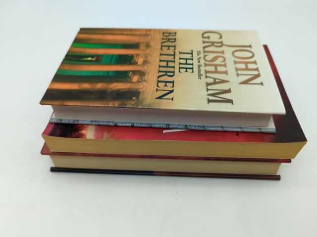 3x John Grisham Hardcover Bundle: The Appeal, The Broken, The Brethren by John Grisham