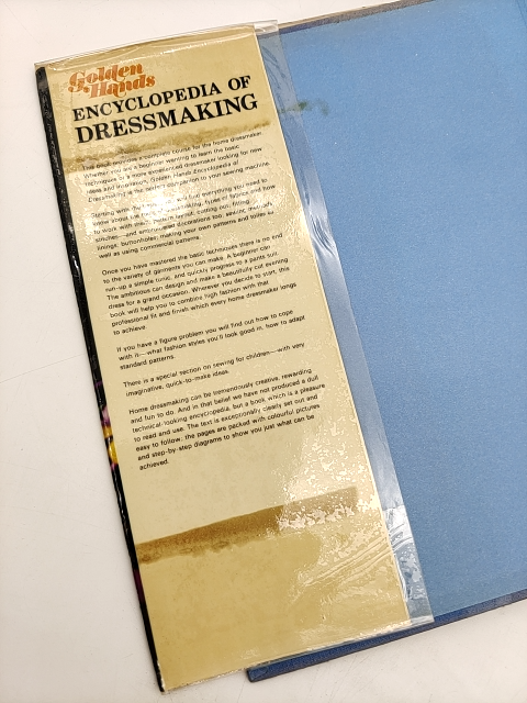 Golden Hands Encyclopedia Of Dressmaking, Alison Louw Elizabeth Baker, Sewing by "Alison Louw Elizabeth Baker"