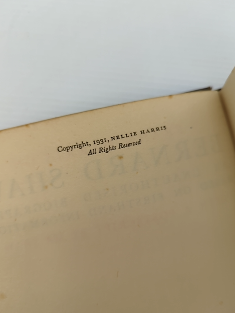 Bernard Shaw by Frank Harris (Hardcover, 1931) by Frank Harris