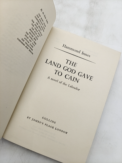 Land God Gave To Cain by Hammond Innes (Hardcover, 1959) 1st Edition by Hammond Innes