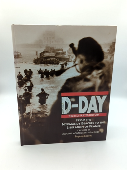 D-Day by Stephen Badsey (Hardcover, 1994) World War II, Illustrated Normady Book by Stephen Badsey