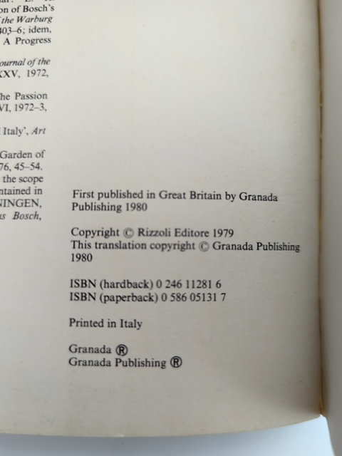 Bosch: The Complete Paintings by Germano Mulazzani (Paperback, 1980) Art History by Germano Mulazzani