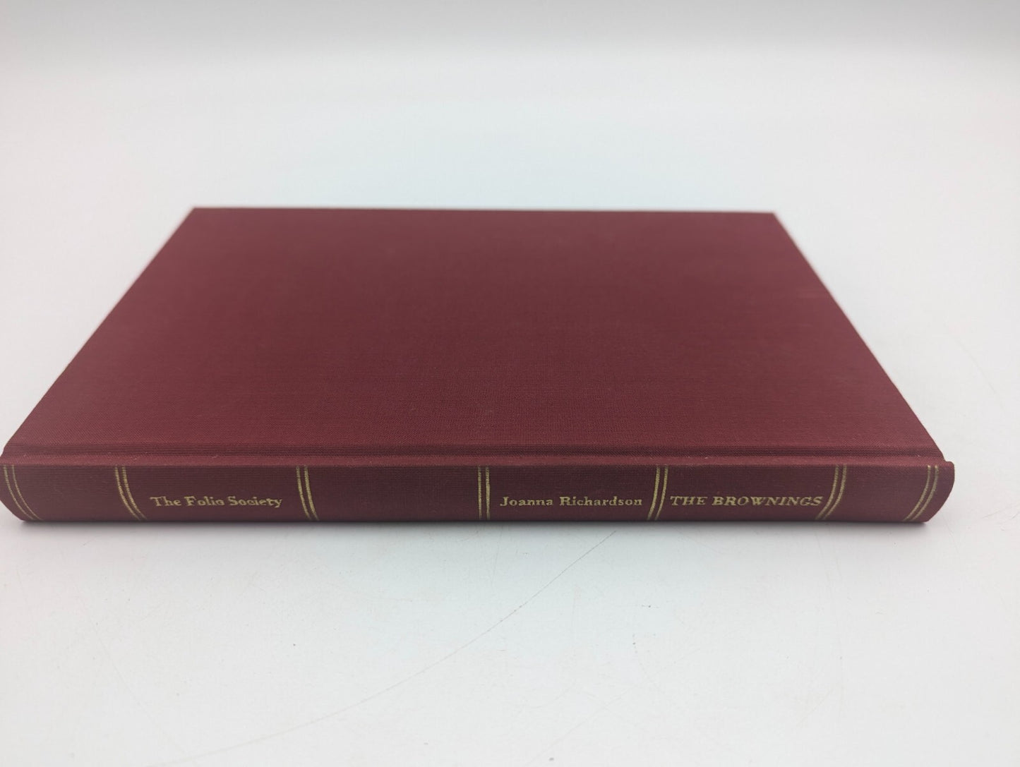 The Brownings by Joanna Richardson Folio Society hardback slipcase biography by Joanna Richardson