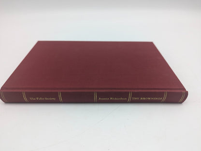 The Brownings by Joanna Richardson Folio Society hardback slipcase biography by Joanna Richardson