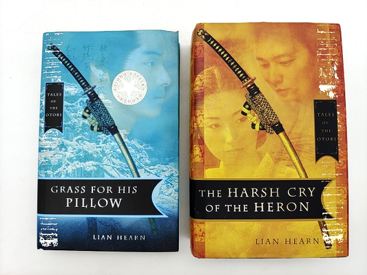 Lian Hearn Tales of the Otori: Grass for His Pillow; Harsh Cry Heron Books 2 4 by Lian Hearn