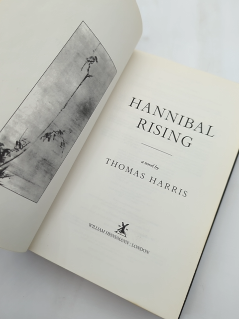 Hannibal Rising Novel by Thomas Harris (Hardcover, 2006) 1st Edition Thriller by Thomas Harris