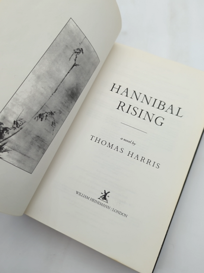 Hannibal Rising Novel by Thomas Harris (Hardcover, 2006) 1st Edition Thriller by Thomas Harris
