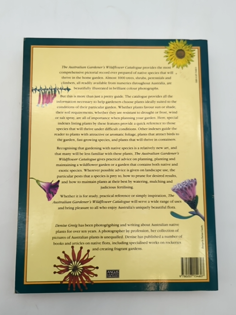 The Gardeners Wildflower Catalogue by Denise Greig (Paperback, 1987) Gardening by Denise Greig