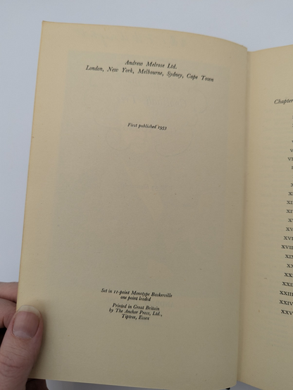 The Coolibah Tree G.F. Young 1st Ed. 1953 Vintage Hardcover Historical Fiction by G F Young