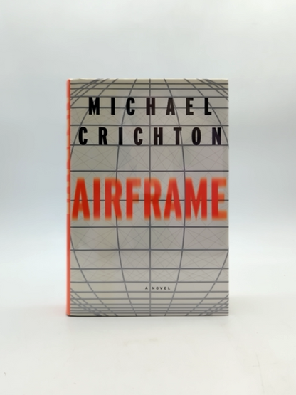 Airframe by Michael Crichton (Hardcover, 1996) 1st Edition Signed by Michael Crichton