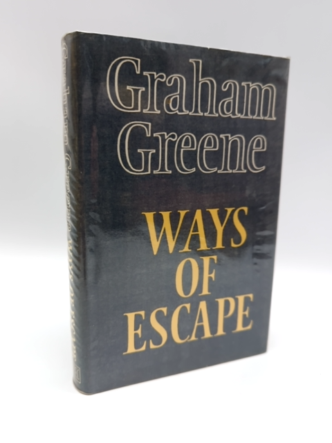 Ways of Escape by Graham Greene (Hardcover 1980) 1st Ed 2nd volume autobiography by Graham Greene