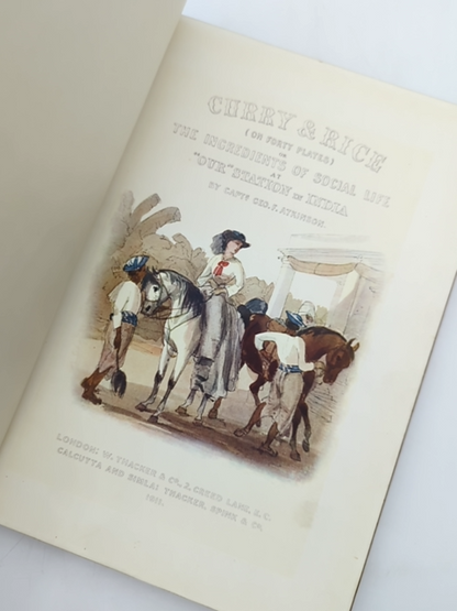 Curry And Rice by George Franklin Atkinson (Cloth, 1911) by George Franklin Atkinson