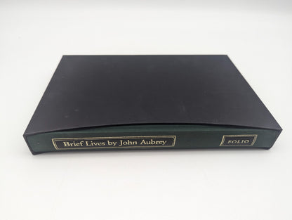 Brief Lives By John Aubrey Folio Society Edition British History by John Aubrey