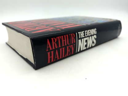 The Evening News by Arthur Hailey (Hardcover, 1990) 1st Edition by Arthur Hailey