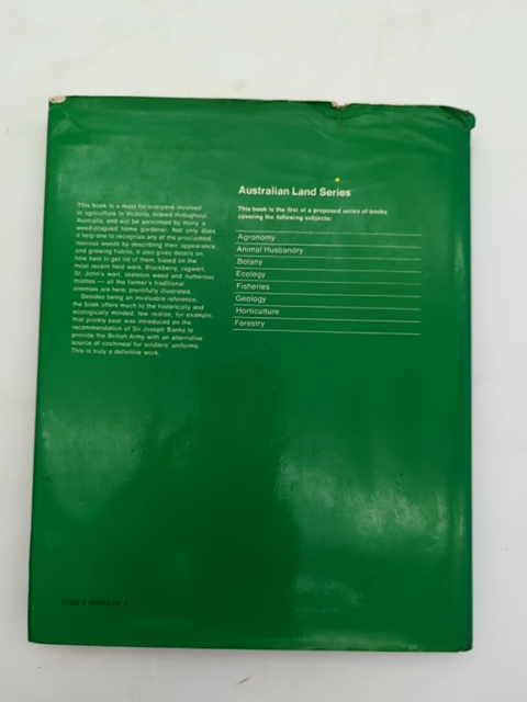 Noxious Weeds Of Victoria by W. T Parsons (Hardcover, 1973) by W.T. Parsons