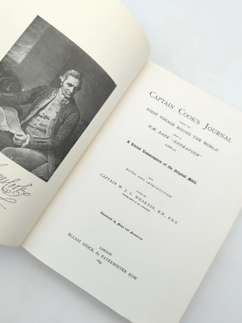 Captain Cook's Journal 1768-71 by Captain J L Wharton (Cloth, 1968) by Captain J L Wharton