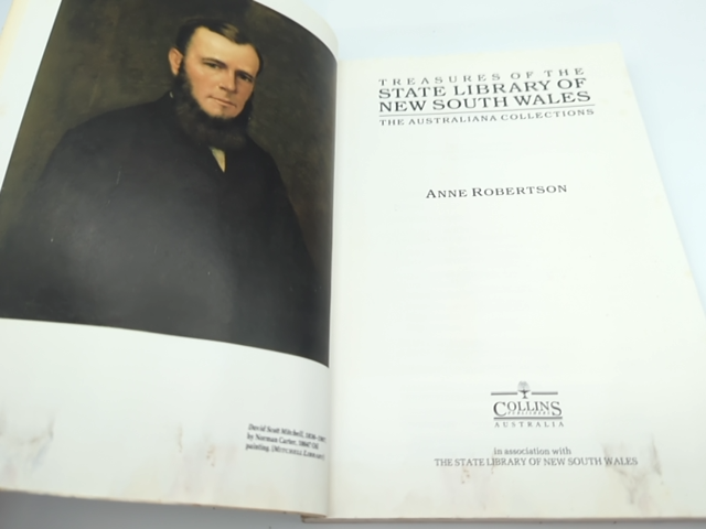 Treasures of the State Library of New South Wales: The Australiana Collections, by Anne Robertson