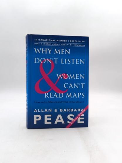 Why Men Don't Listen Women Can't Read Maps by Allan & Barbara Pease SIGNED by "Allan Pease Barbara Pease"