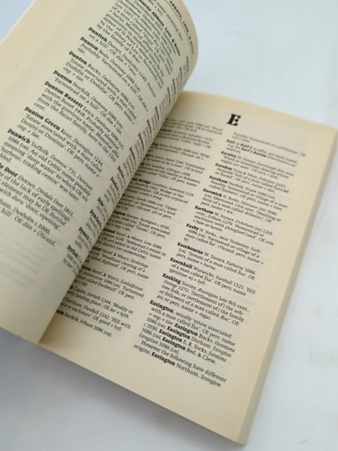 Dictionary Of English Place-names (oxford Quick Reference) by A. D. Mills by A. D. Mills