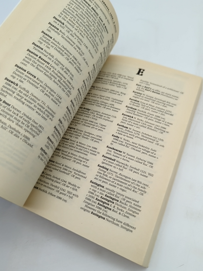 Dictionary Of English Place-names (oxford Quick Reference) by A. D. Mills by A. D. Mills