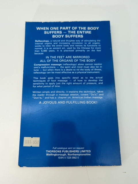 Reflexology: Techniques Of Foot Massage For Health And Fitness by Anna Kaye by Anna Kaye