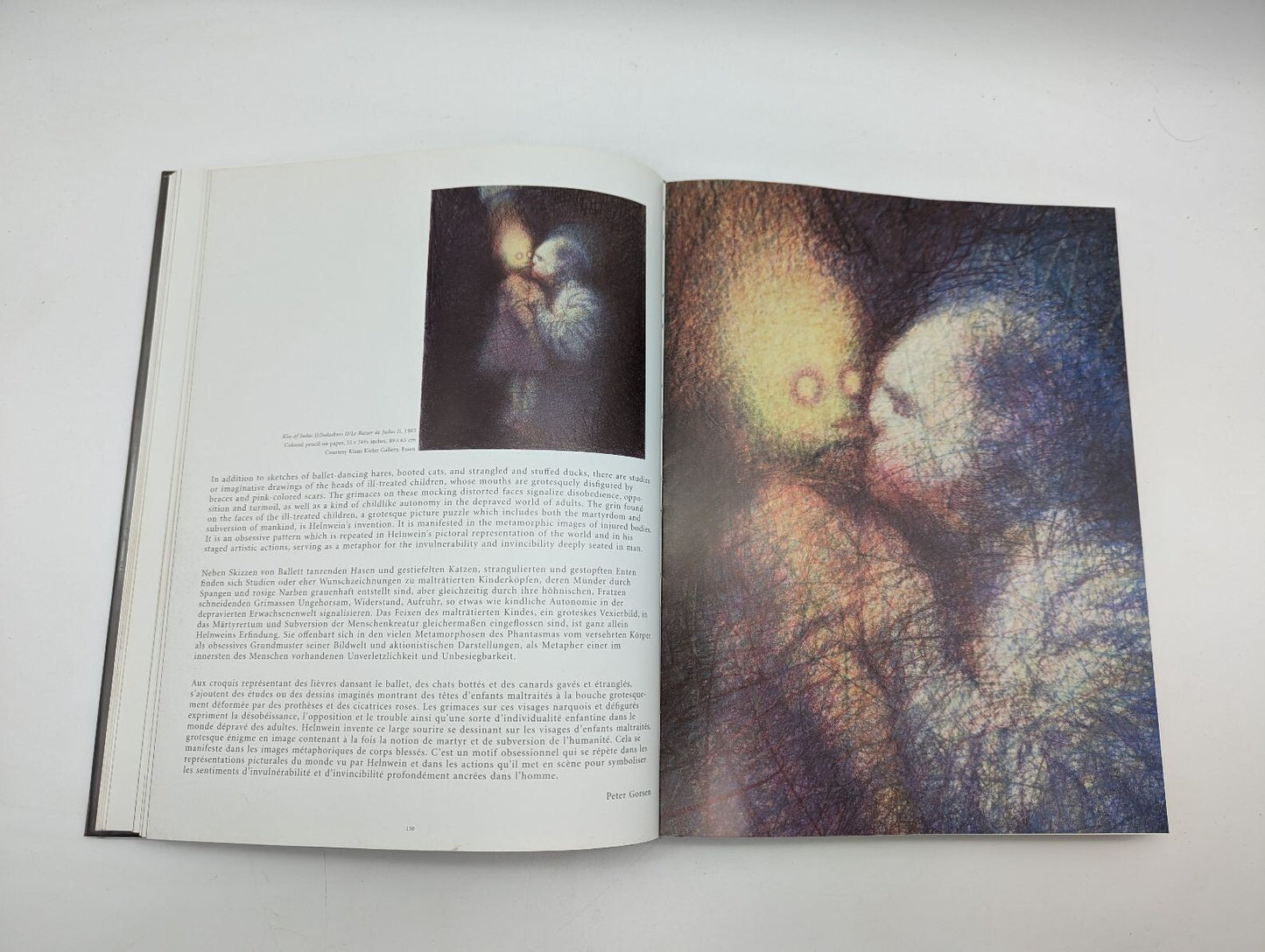 Helnwein by Gottfried Helnwein & Klaus Honnef Hardcover 1999 1st Ed Photography by Josef Kiblitsky