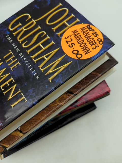 5x John Grisham Hardcover Bundle: Client, Testament, Partner, Runaway Jury... by John Grisham