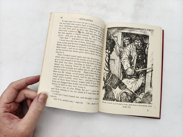 Kidnapped by Robert Louis Stevenson (Cloth, 1920) 18th-century Scotland by Robert Louis Stevenson