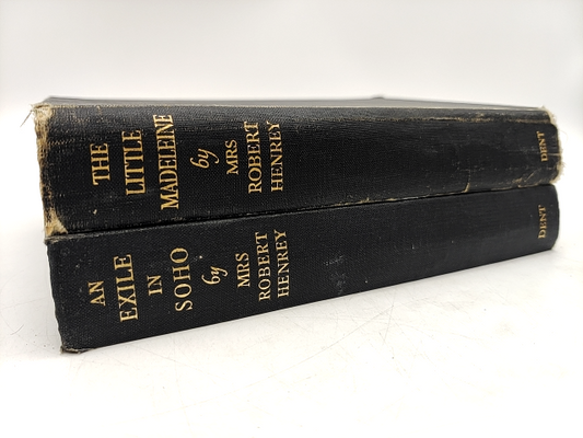 Mrs Robert Henrey Bundle 2x Vintage Novels, Little Madeleine, Exile In Soho by Mrs Robert Henrey