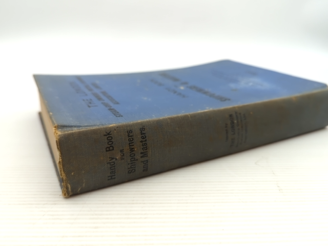 Handy Book For Shipowners And Masters by H Holman (Hardcover, 1953) by H Holman