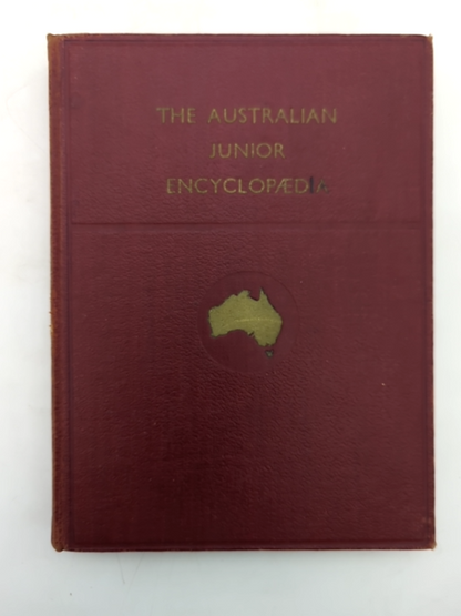 The Australian Junior Encyclopedia by Charles Barrett (Cloth, 1958) Vintage by Charles Barrett