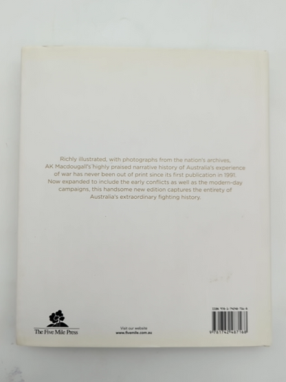 Australians At War by Anthony Keith Macdougall (Hardcover) Australian History by Anthony Keith Macdougall