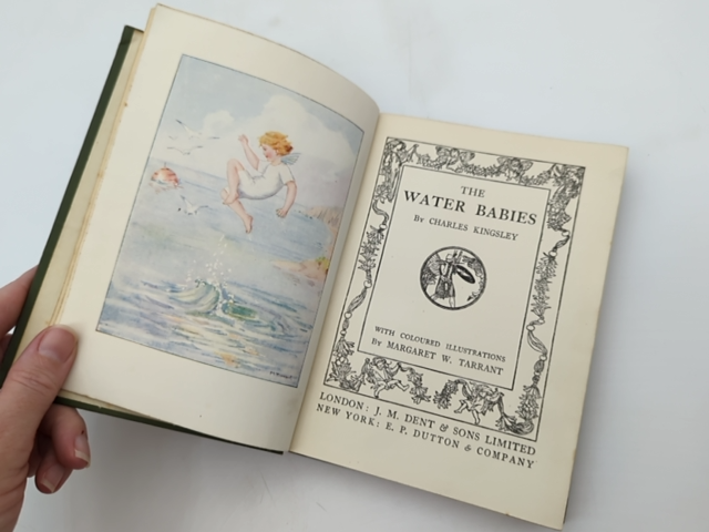 The Water Babies by Charles Kingsley (Hardcover, 1915) Children's by Charles Kingsley