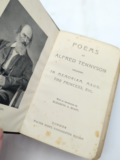 Poems Of Alfred Tennyson by Alfred Tennyson (Leather, 1904) Literature & Fiction by Alfred Tennyson