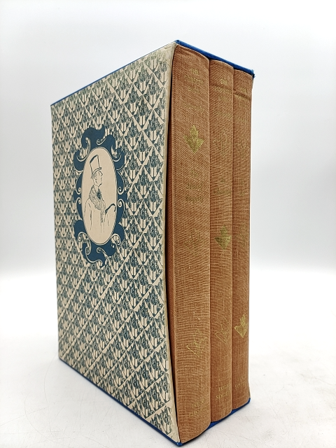 The Forsyte Saga by John Galsworthy. 3 Volumes, The Folio Society 1984, Slipcase by John Galsworthy