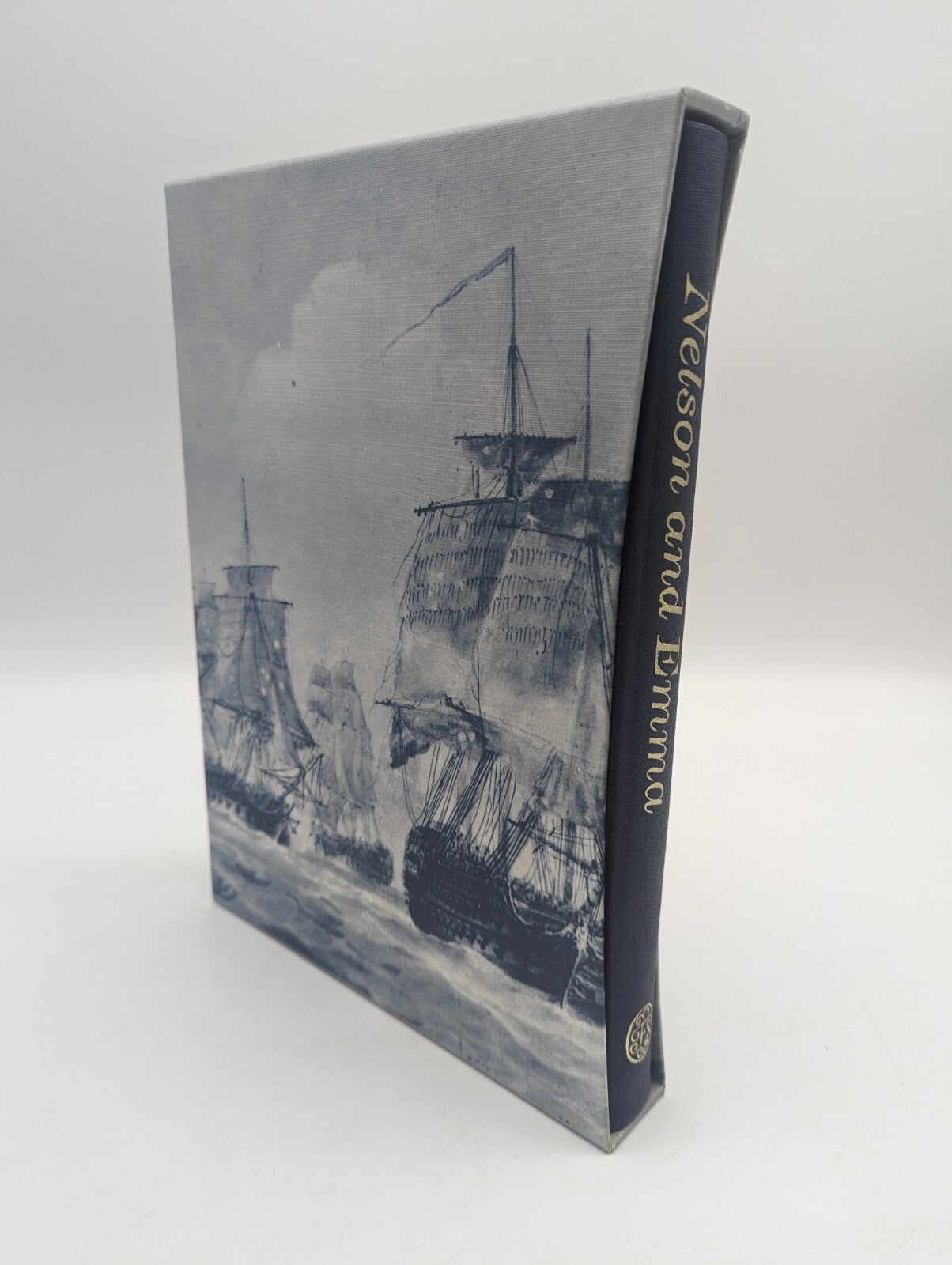 FOLIO SOCIETY NELSON AND EMMA edited by Roger Hudson illustrated incl. maps by Roger Hudson