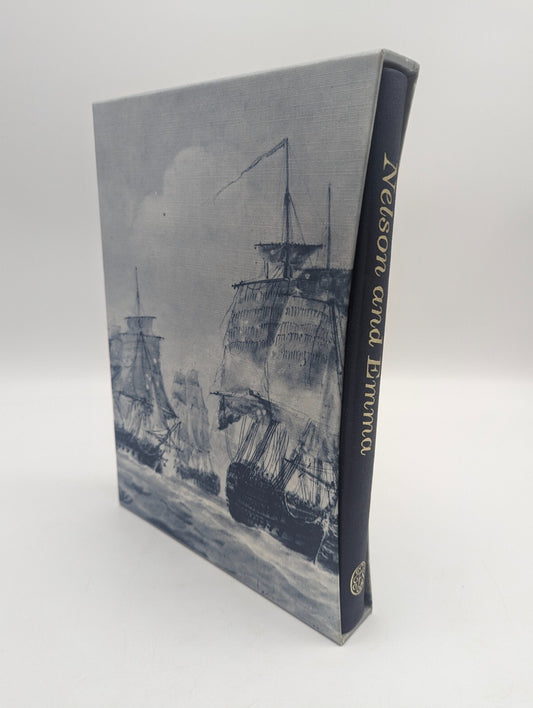 FOLIO SOCIETY NELSON AND EMMA edited by Roger Hudson illustrated incl. maps by Roger Hudson