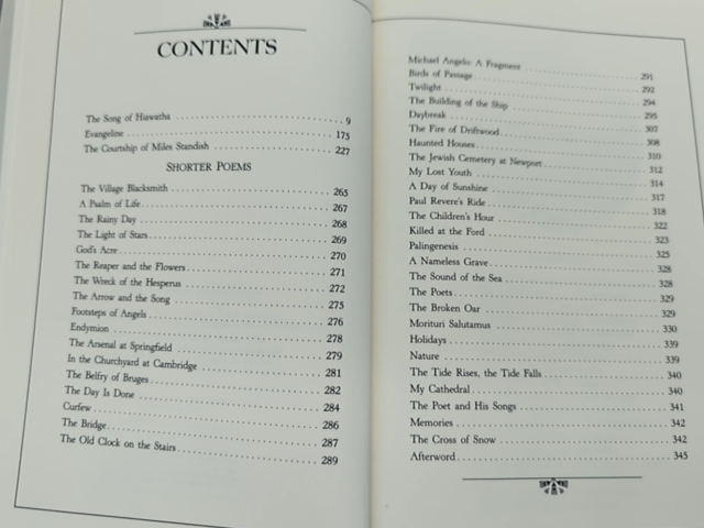 The Song of Hiawatha and Other Poems (The World's Best Reading), Henry Wadsworth by Henry Wadsworth Longfellow