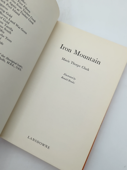 Iron Mountain by Mavis Thorpe Clark (Hardcover, 1970) by Mavis Thorpe Clark