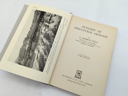 Outlines Of Structural Geology by E Sherbon Hills (Hardcover, 1959) by E Sherbon Hills